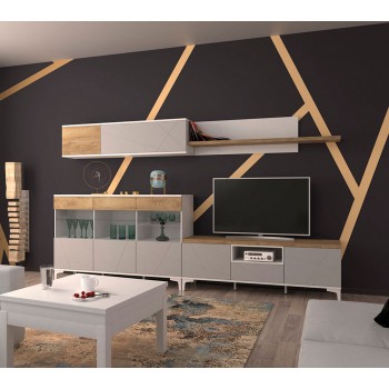 Тумба ТВ Picassa Пепельный софт тач