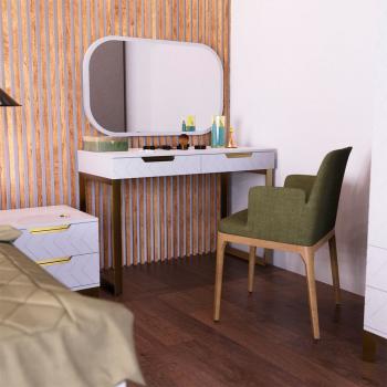 Макияжный стол Swan Белый Супермат