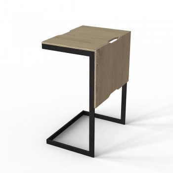 Журнальный Стол Fiji Combo Черный / Сонома