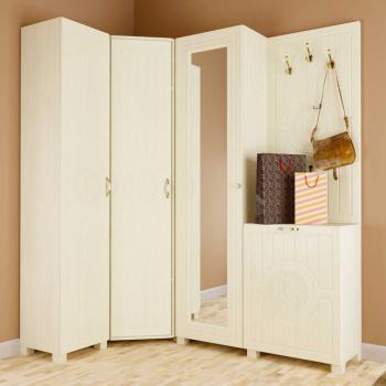 Шкаф угловой Bourbon Дуб Немо Лате