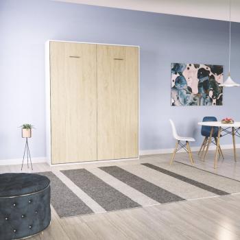 Ліжко - трансформер Juno 1,6 Німфея альба/Дуб сонома