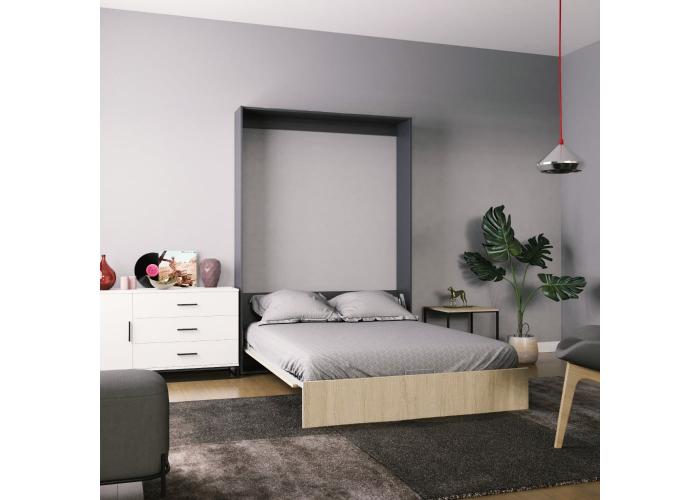  Кровать-трансформер Mitra 1,4 Антрацит/Дуб сонома  1 — купить в PORTES.UA