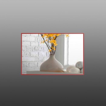 Современное настенное зеркало Alum Red