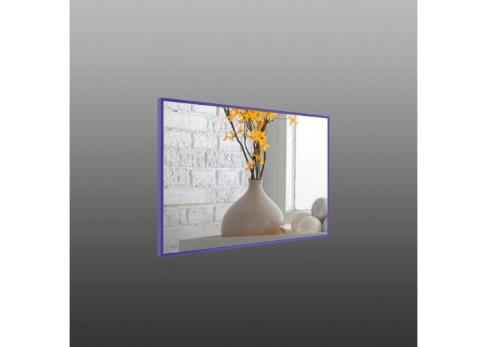  Бузкове настінне дзеркало в рамі для ванної, алюміній.  3 — замовити в PORTES.UA