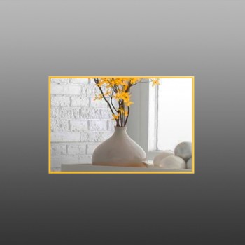 Зеркало на стену, модель Alum yellow