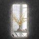 Зеркало ЗРЛ-8 дуб сонома с подсветкой ростовое 1300х600 мм