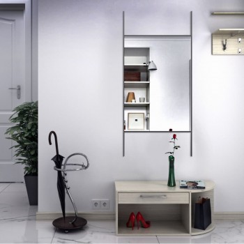 Зеркало на стену в стиле Лофт МР-5