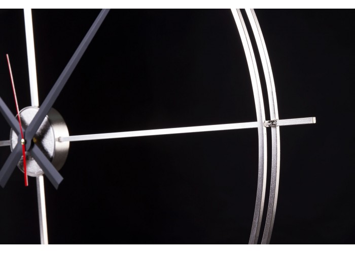  Дизайнерские часы Elegance — никель сатин  7 — купить в PORTES.UA