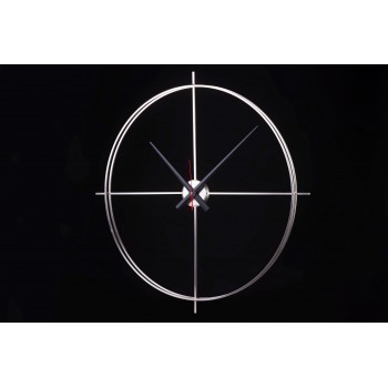 Дизайнерские часы Elegance — никель сатин