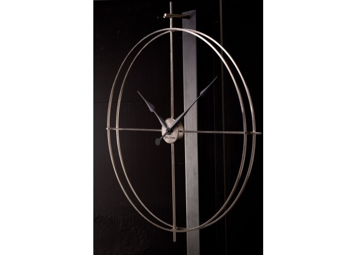  Дизайнерские часы Elegance — никель сатин  4 — купить в PORTES.UA