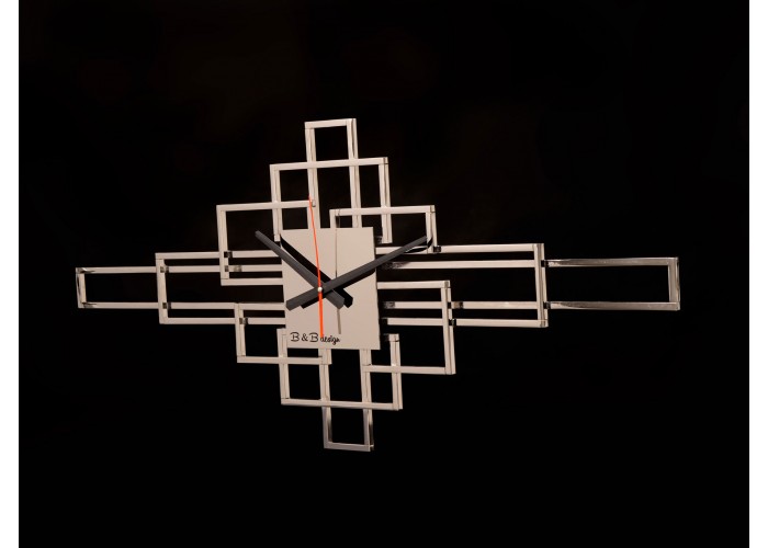  Дизайнерские часы Level — никель глянец  2 — купить в PORTES.UA