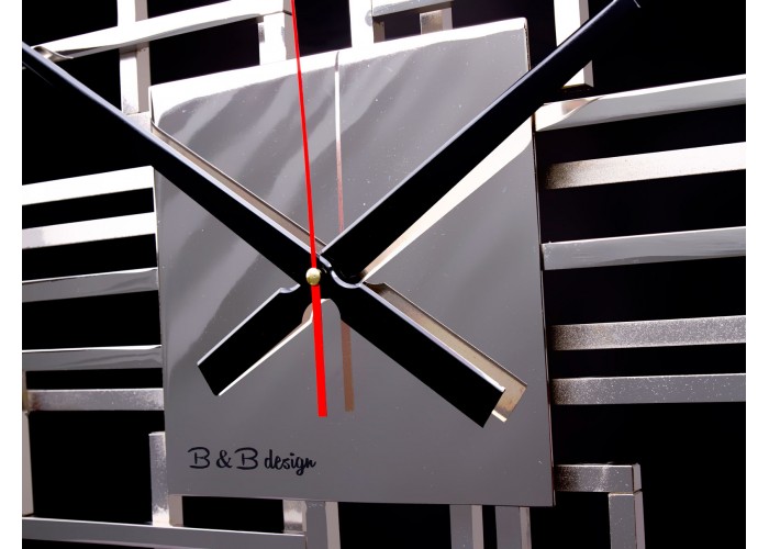  Дизайнерские часы Level — никель глянец  3 — купить в PORTES.UA