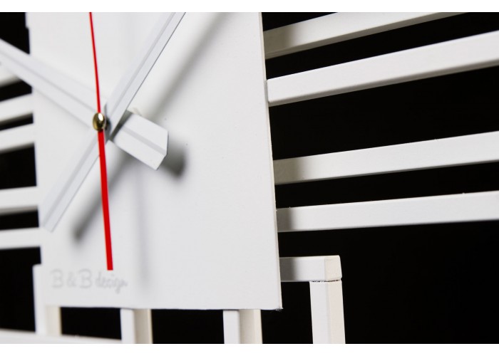  Дизайнерський годинник Level - білий  3 — замовити в PORTES.UA