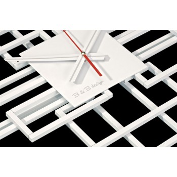 Дизайнерские часы Level — белый