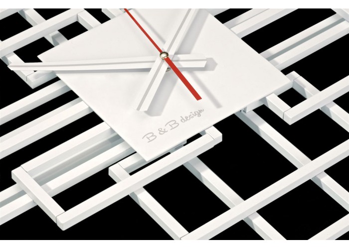  Дизайнерський годинник Level - білий  2 — замовити в PORTES.UA