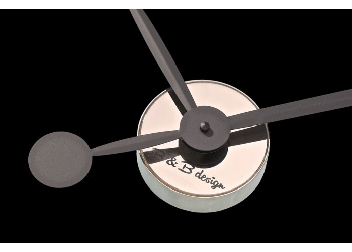  Дизайнерские часы Delight — никель глянец  3 — купить в PORTES.UA