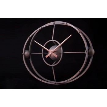 Дизайнерський годинник Atom — мідь