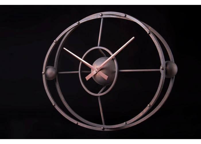  Дизайнерские часы Atom — медь  1 — купить в PORTES.UA