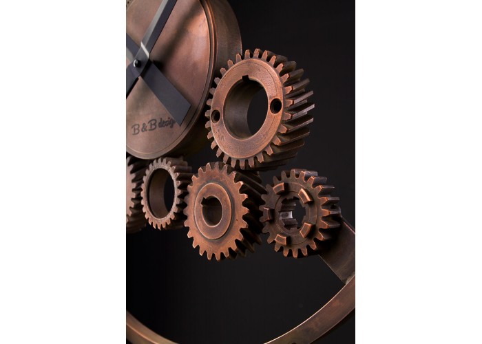  Дизайнерський годинник Industrial — мідь  4 — замовити в PORTES.UA