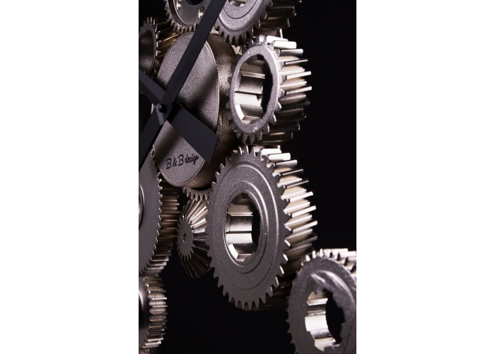 Дизайнерський годинник Industrial — нікель сатин  5 — замовити в PORTES.UA