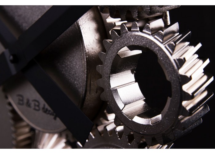  Дизайнерський годинник Industrial — нікель сатин  7 — замовити в PORTES.UA