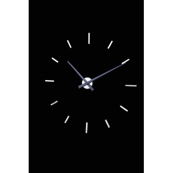 Дизайнерський годинник Segments -нікель глянець