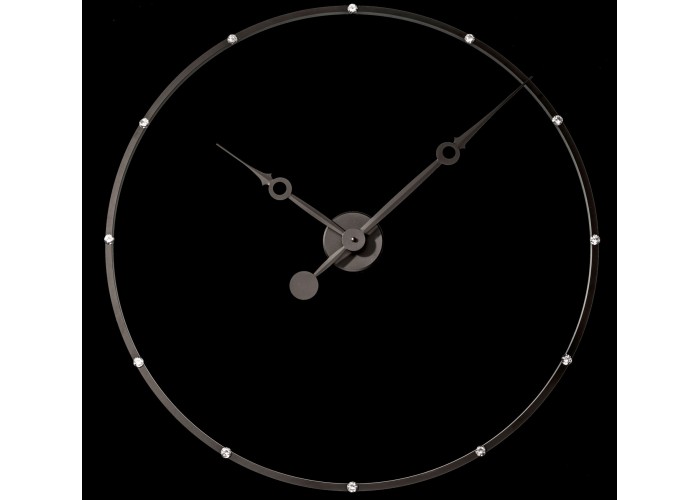  Дизайнерские часы Crystal — графит  1 — купить в PORTES.UA