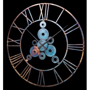Дизайнерський годинник Industrial — старий хром
