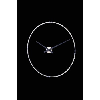 Дизайнерський годинник Crystal - нікель глянець