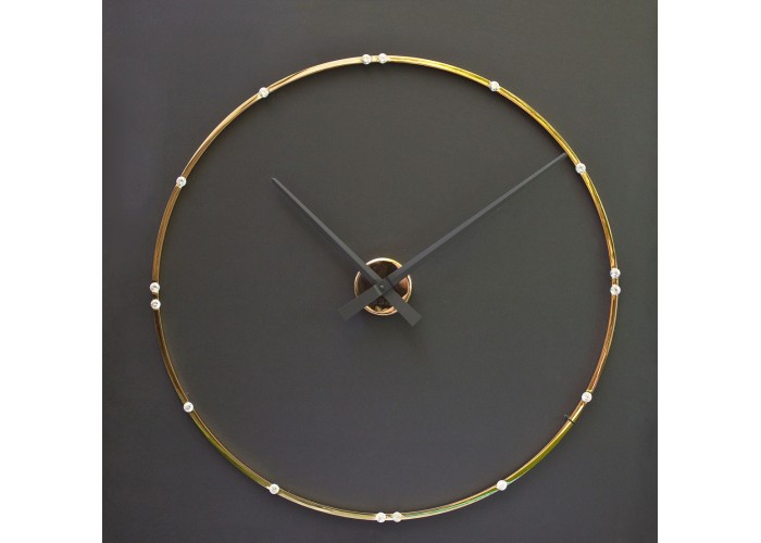  Дизайнерський годинник Crystal - золото глянець  2 — замовити в PORTES.UA