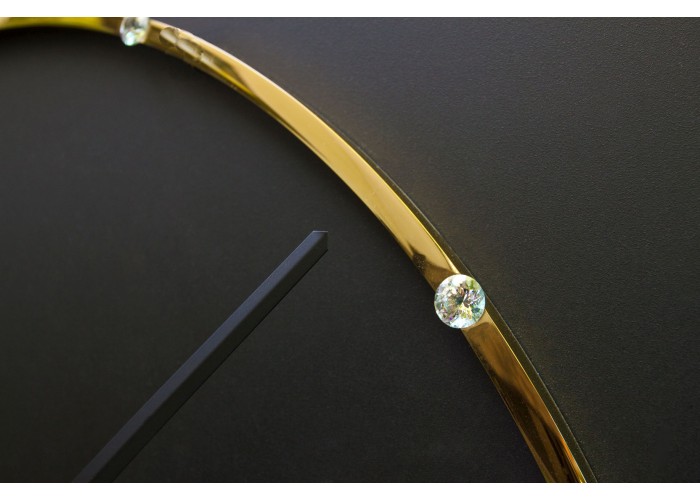  Дизайнерские часы Crystal —золото глянец  6 — купить в PORTES.UA