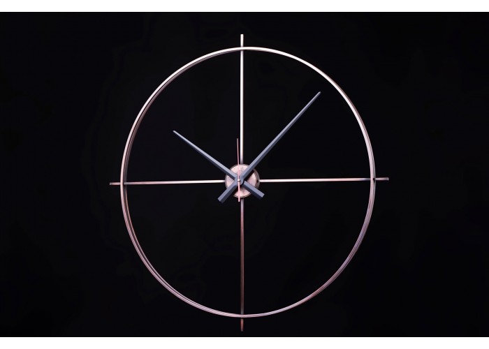  Дизайнерские часы Elegance — медь  1 — купить в PORTES.UA