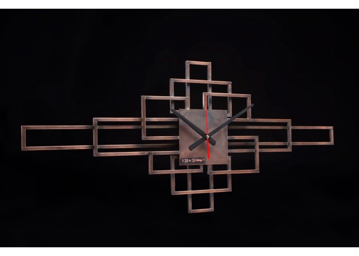  Дизайнерские часы Level — медь  1 — купить в PORTES.UA