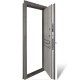 Дверь входная квартирного типа К-612 мод. №544 дум немо карбон/дуб немо серебряный
