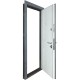 Двері вхідні квартирног типу Revolut В-610 мод. №250 бетон антрацит/оксид білий