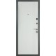 Дверь входная квартирного типа Revolut В-81 мод. №172 антрацит/белый матовый гладкий