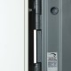 Двері вхідні квартирног типу Revolut В-81 мод. №172 антрацит/білий матовий гладкий