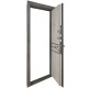 Дверь входная квартирного типа Revolut В-81 мод. №544 дуб нем карбон/дуб нем серебряный