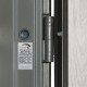 Дверь входная квартирного типа Revolut В-81 мод. №544 дуб нем карбон/дуб нем серебряный