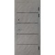 Двері вхідні квартирног типу Revolut В-81 мод. №559/191 зріз каменю/білий матовий гладкий
