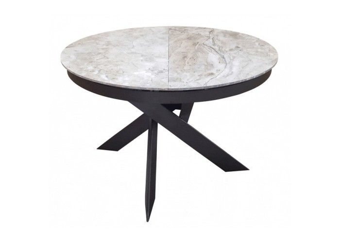  Стол раскладной керамика Moon Brown Marble 1100-1400  1 — купить в PORTES.UA