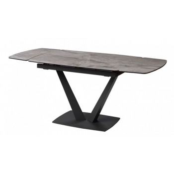 Раскладной стол керамический Elvi (Елви) Light Grey 120-180 см
