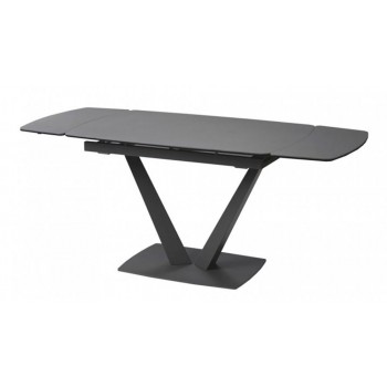 Розкладний стіл керамічний Elvi (Елві) Pure Grey 120-180 см