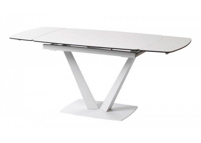  Раскладной стол керамический Elvi (Елви) Pure White 120-180 см  1 — купить в PORTES.UA