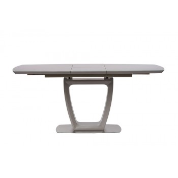Стол раскладной стекло Ravenna Matt Grey (Равенна Мет Грей) 140-180 см серый