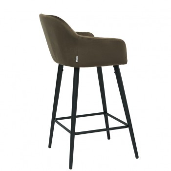 Полубарный стул велюр Antiba (Антиба)