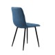 Обеденный стул ткань Norman (Норман) голубой