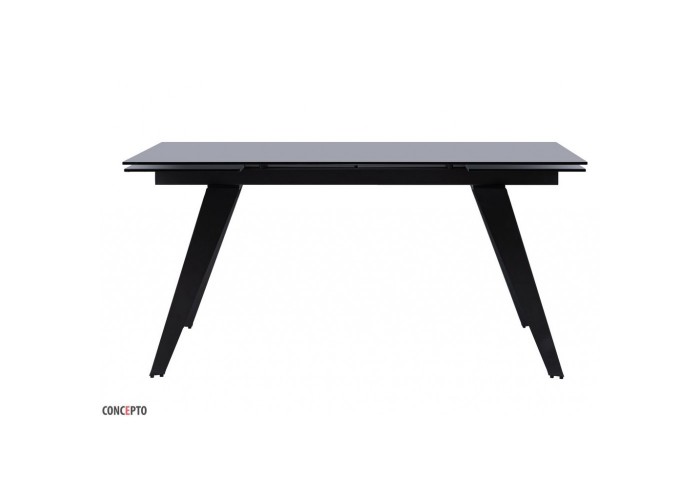  Розкладний стіл Glassy Keen (Глессі Кін) чорний  4 — замовити в PORTES.UA
