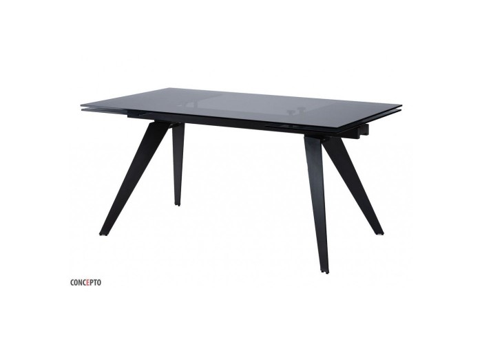  Розкладний стіл Glassy Keen (Глессі Кін) чорний  1 — замовити в PORTES.UA