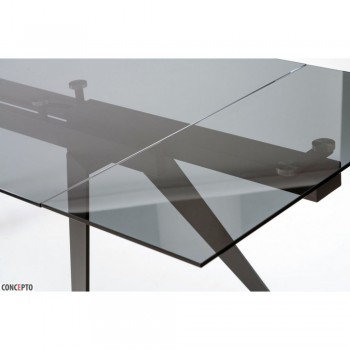 Раскладной стол Glassy Keen (Глесси Кин) чёрный